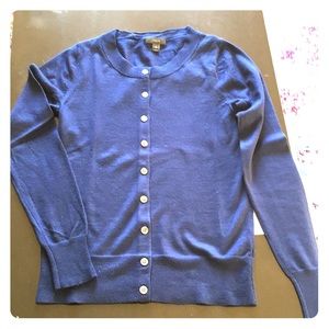J.Crew Crew Neck Wool Cardigan